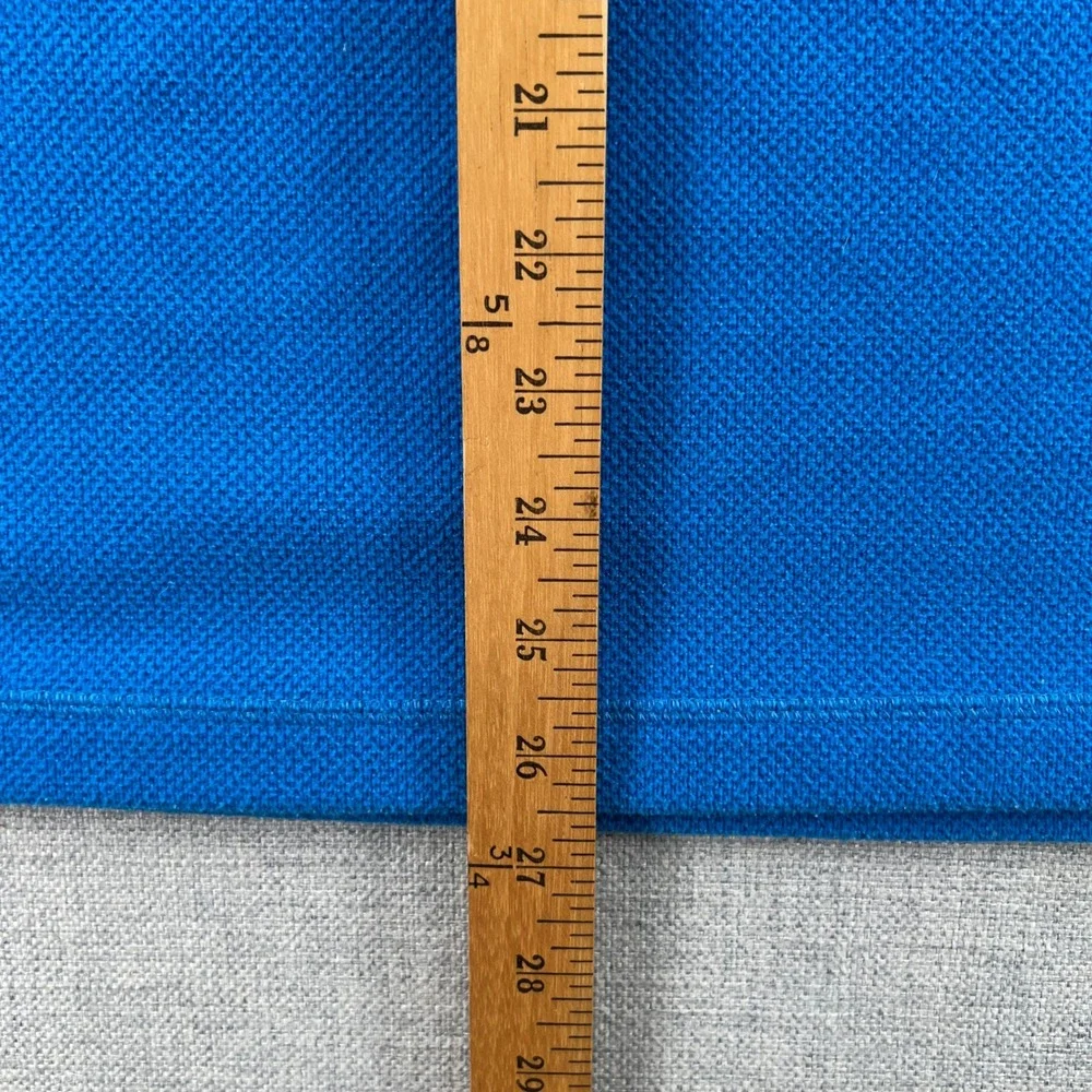 The North Face Mens Textured Cap Rock Quarter-Zip Pullover Medium Blue Mock Neck